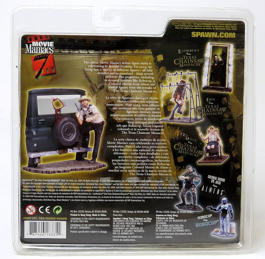 Amazon.com: Movie Maniacs Series 7 Figure: Texas Chainsaw